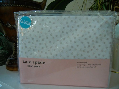 Nip kate spade queen grey - nip, pc