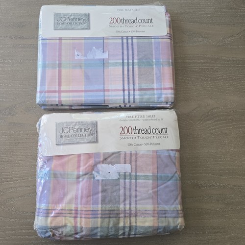 Vtg penney 200 percale - jc,